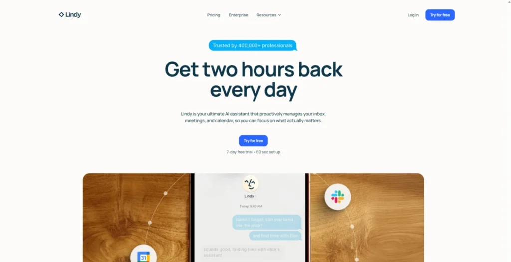 Lindy AI Official Website -Niobond