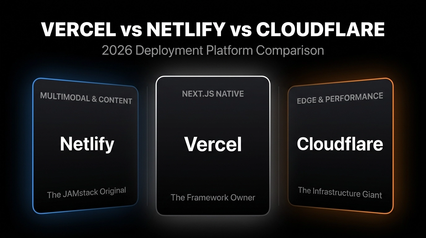 vercel vs netlify vs cloudflare pages
