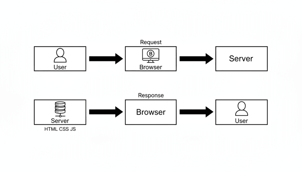 web development illustration